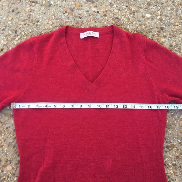 Brunella Gori Women’s 100% Extrafine Italian Merino Wool Sweater Size Large L - Picture 4 of 5